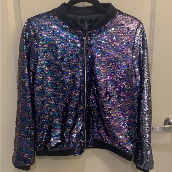 Soprano Jackets & Blazers - Sequin moto jacket -NWOT